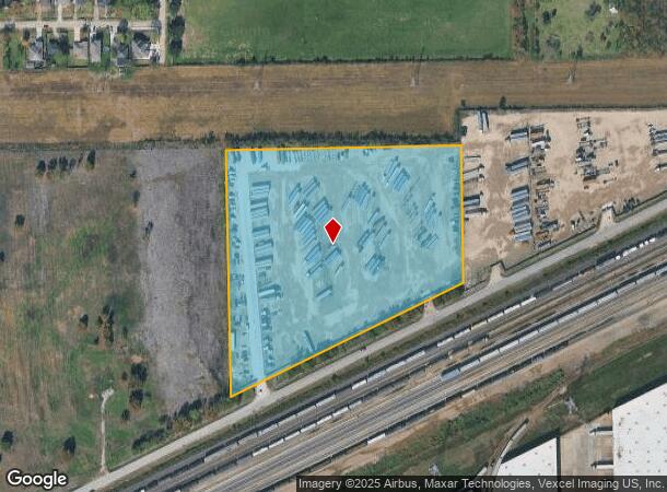 8361 Liberty Rd, Houston, TX Parcel Map