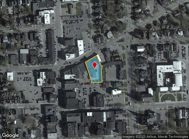  17 Clinton Ave, Cortland, NY Parcel Map