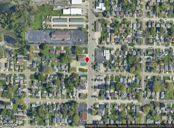  2012 S Main St, Akron, OH Parcel Map