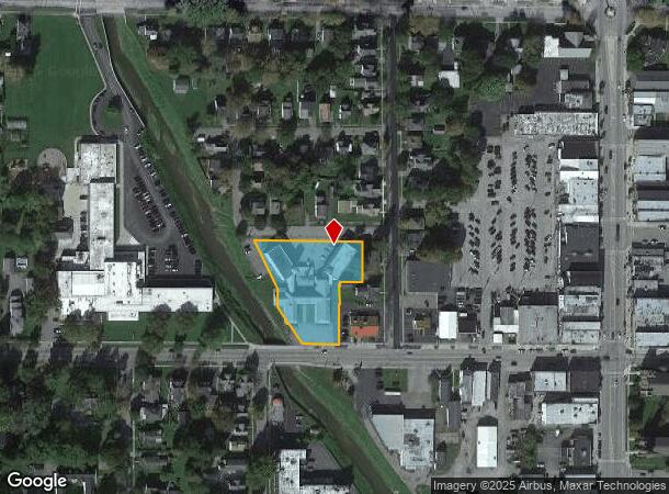 113 W Buffalo St, Warsaw, NY Parcel Map