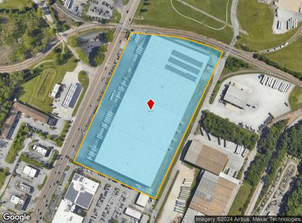  3480 Amnicola Hwy, Chattanooga, TN Parcel Map