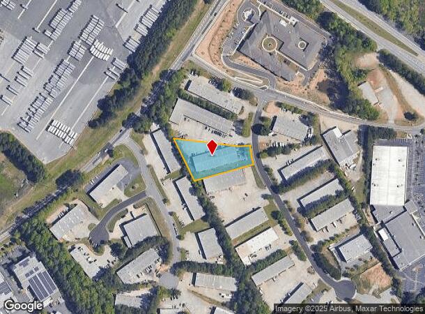  3680 Burnette Park Dr, Suwanee, GA Parcel Map