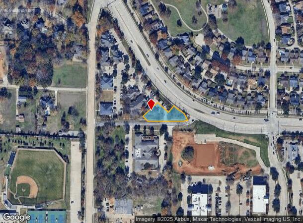  3111 Cross Timbers Rd, Flower Mound, TX Parcel Map