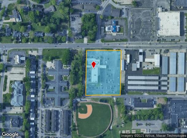 4411 Washington Ave, Evansville, IN Parcel Map