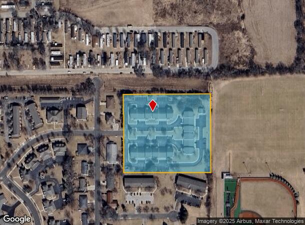  1036 W Hillview Dr, Whitewater, WI Parcel Map
