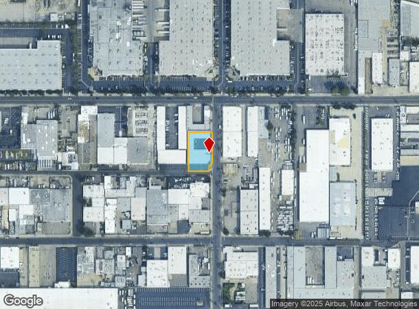  7933 Gloria Ave, Van Nuys, CA Parcel Map