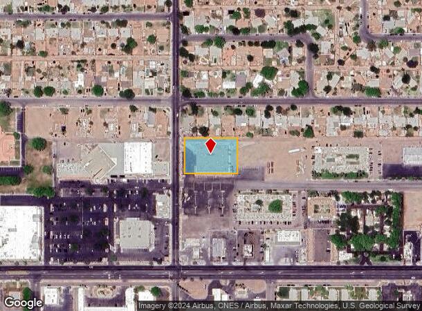  395 W E St, Brawley, CA Parcel Map