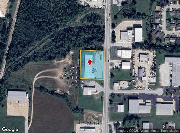 1818 S 1St St, Rogers, AR Parcel Map