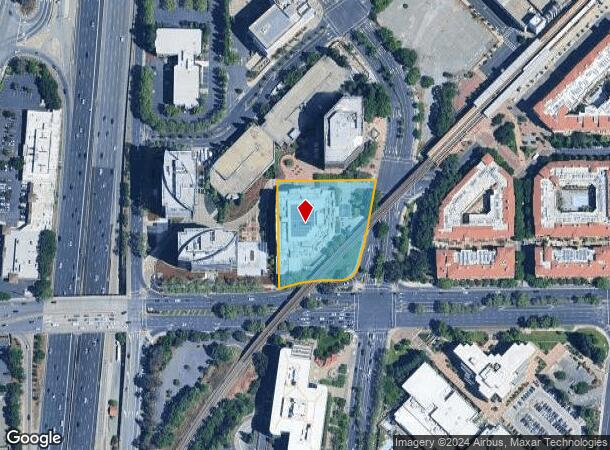  1345 Treat Blvd, Walnut Creek, CA Parcel Map