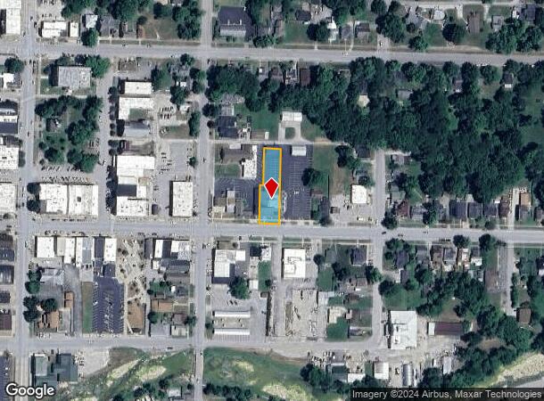  318 E Chestnut St, Corydon, IN Parcel Map