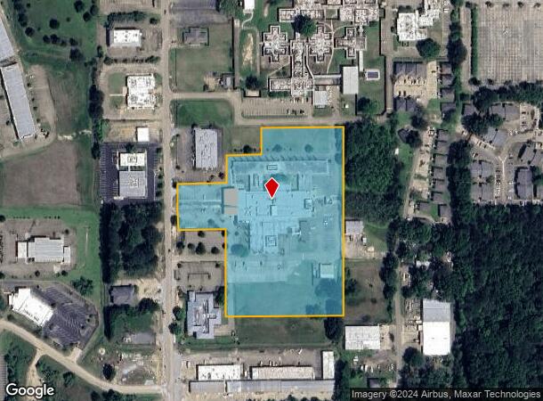  1026 N Flowood Dr, Flowood, MS Parcel Map