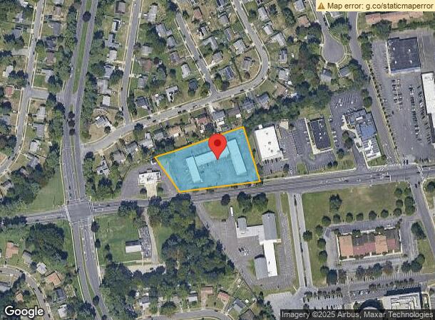  215 Sunset Rd, Willingboro, NJ Parcel Map