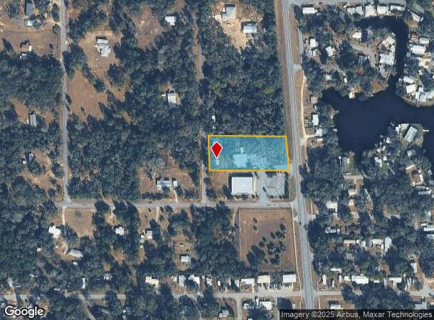 4805 N Tanglewood Ave, Hernando, FL Parcel Map