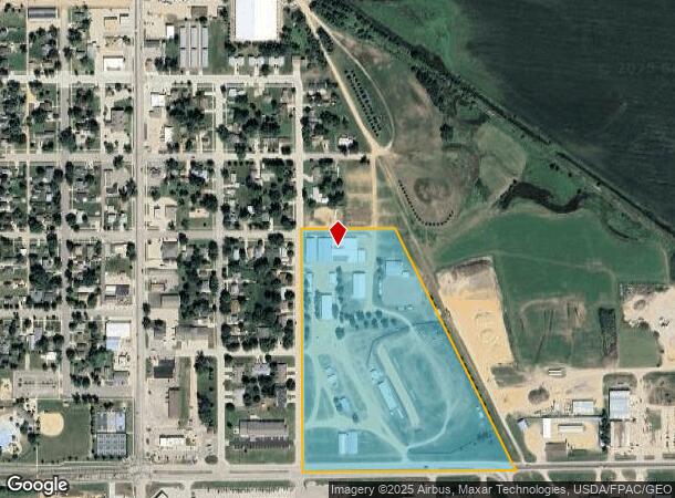 501 10Th Ave Se, Pipestone, MN Parcel Map