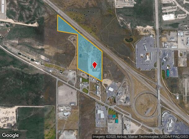  8598 Robbins Rd, Missoula, MT Parcel Map