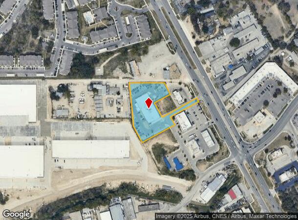  7543 Bandera Rd, San Antonio, TX Parcel Map