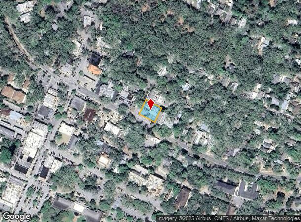 543 Ocean Blvd, Saint Simons Island, GA Parcel Map