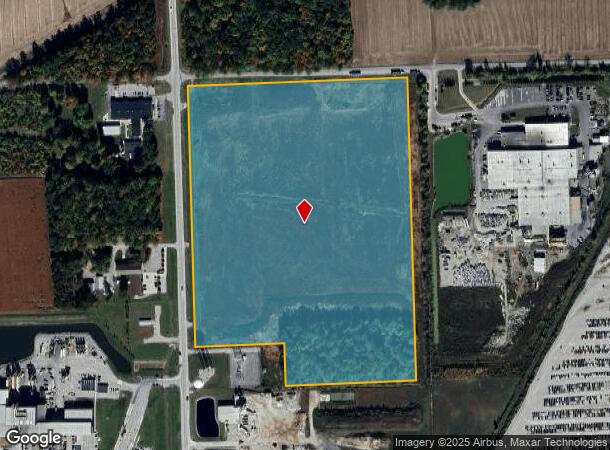 1400 Ryan Rd, New Haven, IN Parcel Map