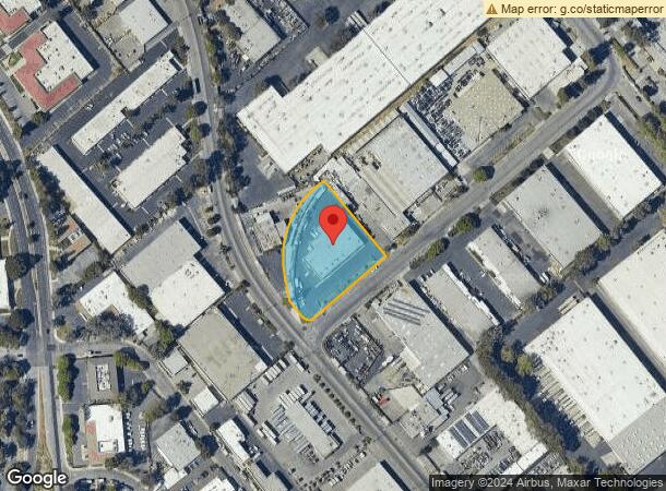  1713 Junction Ave, San Jose, CA Parcel Map