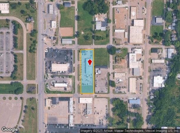  1824 Sw Harrison St, Topeka, KS Parcel Map