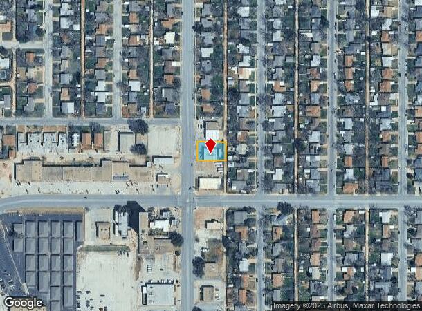  625 N Willis St, Abilene, TX Parcel Map