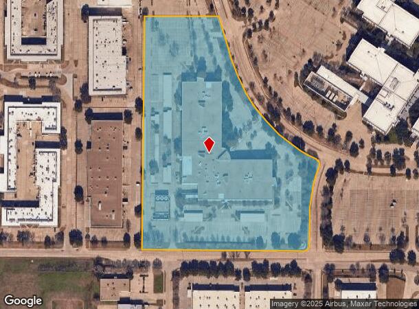  4000 Horizon Way, Irving, TX Parcel Map