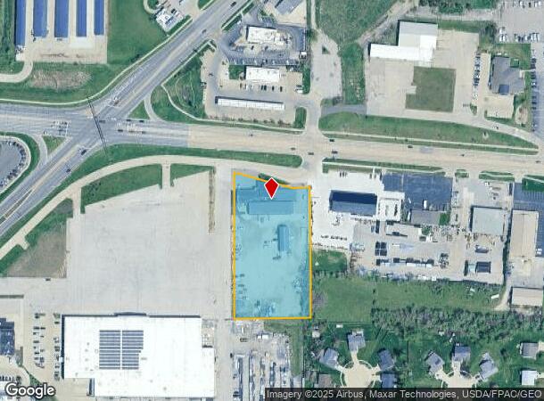 2525 16Th Ave Sw, Cedar Rapids, IA Parcel Map