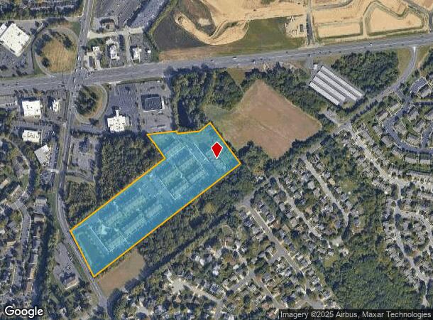 1 Courtney Way, Mount Laurel, NJ Parcel Map