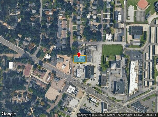  25 N Pershing Ave, Akron, OH Parcel Map