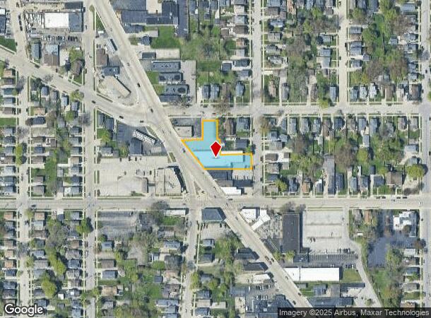  1717 Douglas Ave, Racine, WI Parcel Map