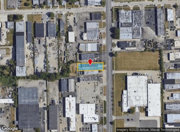 24201 Hoover Rd, Warren, MI Parcel Map