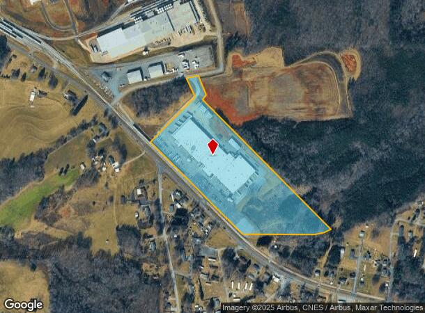 90 Highway Hwy E, Hiddenite, NC Parcel Map