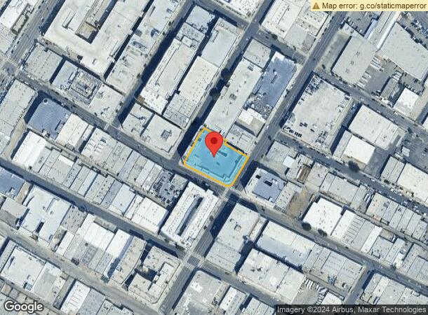  807 E 12Th St, Los Angeles, CA Parcel Map