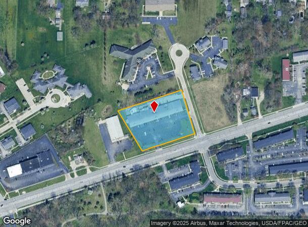 1070 Brookview Dr, Toledo, OH Parcel Map