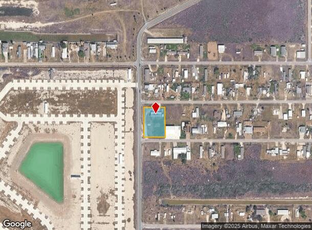  101 W Speckled Trout, Rockport, TX Parcel Map