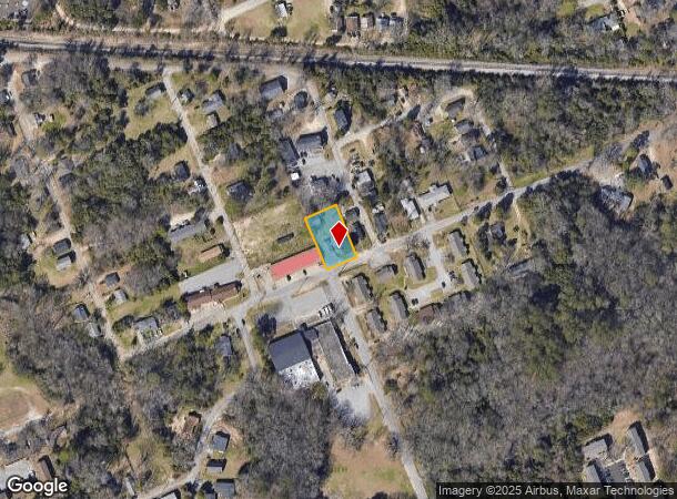 1432 Poplar St, Cayce, SC Parcel Map