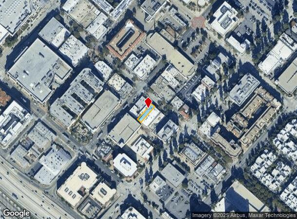 139 N Golden Mall, Burbank, CA Parcel Map