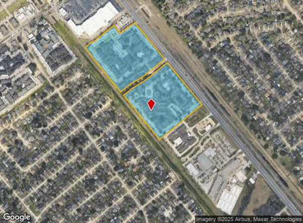 15902 Galveston Rd, Webster, TX Parcel Map