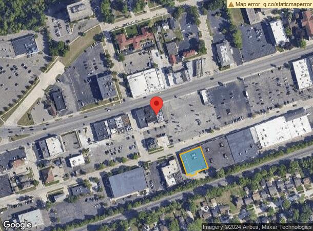  22631 Michigan Ave, Dearborn, MI Parcel Map