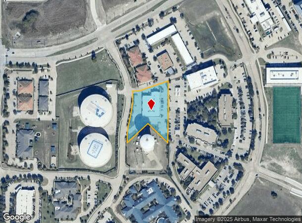 1130 Junction Dr, Allen, TX Parcel Map