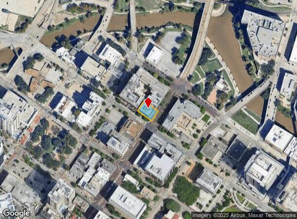  917 Franklin St, Houston, TX Parcel Map