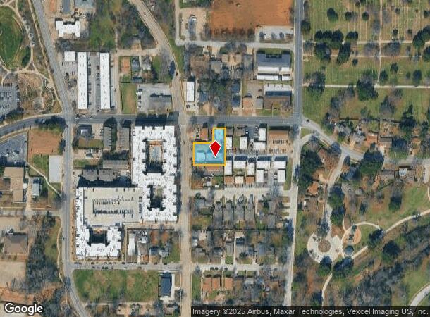 304 E Mitchell St, Arlington, TX Parcel Map