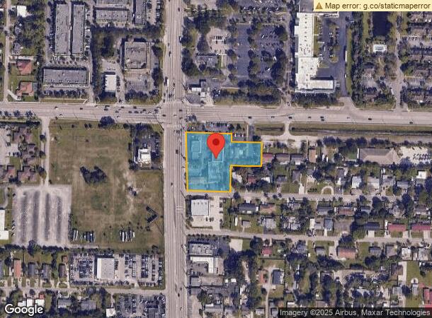  1020 S Military Trl, West Palm Beach, FL Parcel Map