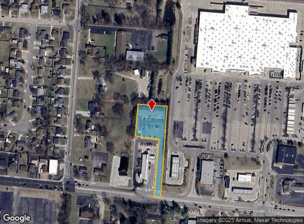  1223 E 2Nd St, Franklin, OH Parcel Map