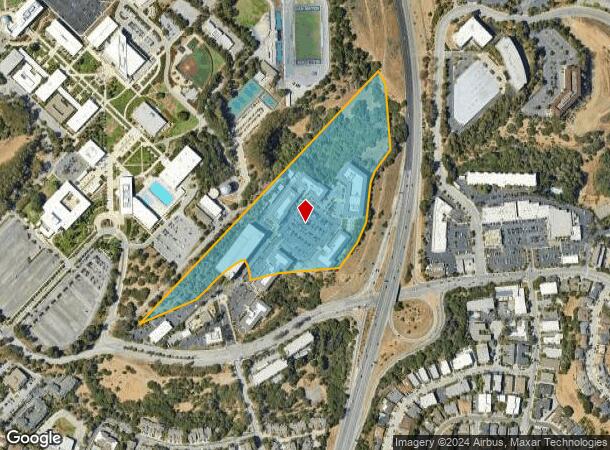  3000 Clearview Way, San Mateo, CA Parcel Map