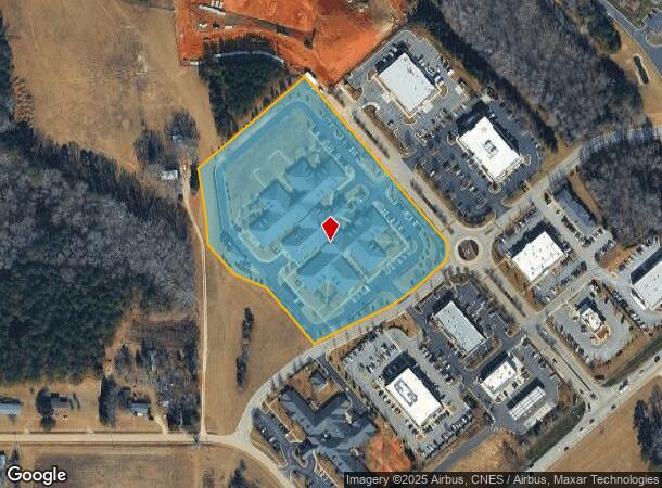 195 Springbrook Ave, Garner, NC Parcel Map