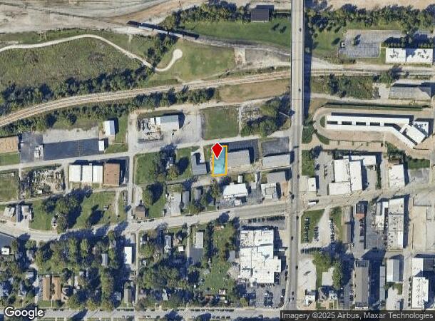  728 W Olive St, Springfield, MO Parcel Map