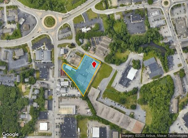 100 Meadow St, Warwick, RI Parcel Map