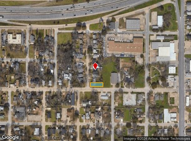  100 N Judkins St, Fort Worth, TX Parcel Map