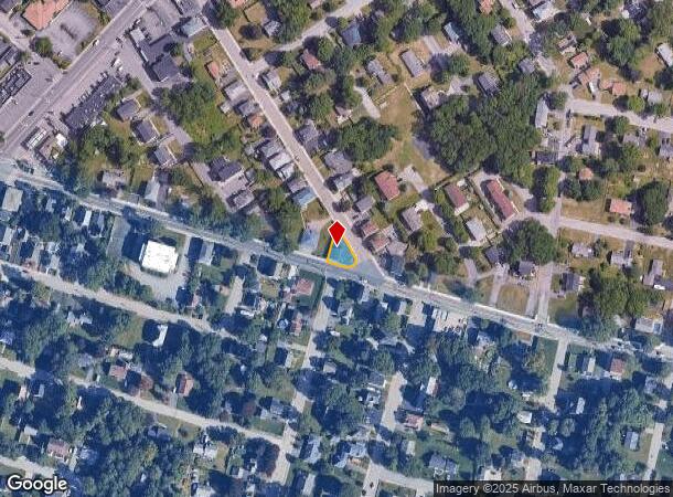  319 Thacher St, Attleboro, MA Parcel Map